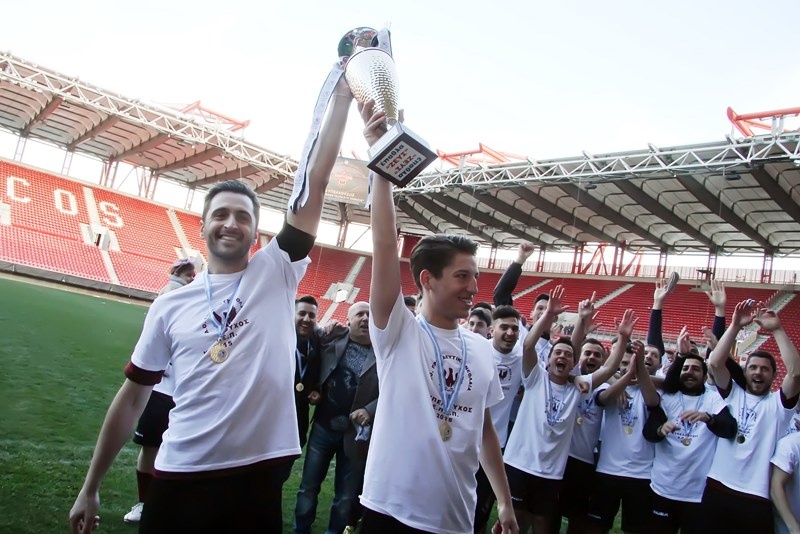 Κύπελλο Πειραιά: Η κούπα στην Προοδευτική (photos)