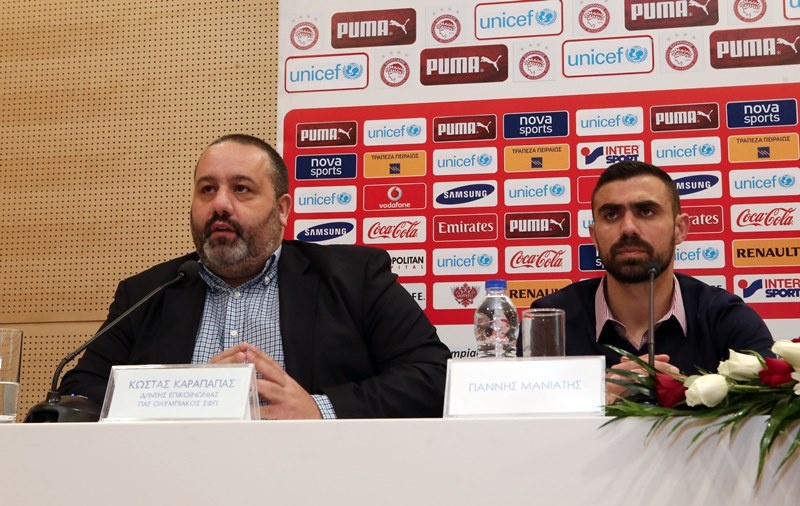 Ολυμπιακός: Τα… κλικ της επετειακής συνέντευξης (photos)