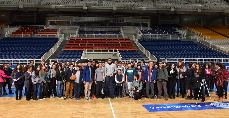 Παναθηναϊκός: Τιμήθηκε από το Γενικό Λύκειο Φιλοθέης ο Διαμαντίδης (photos)