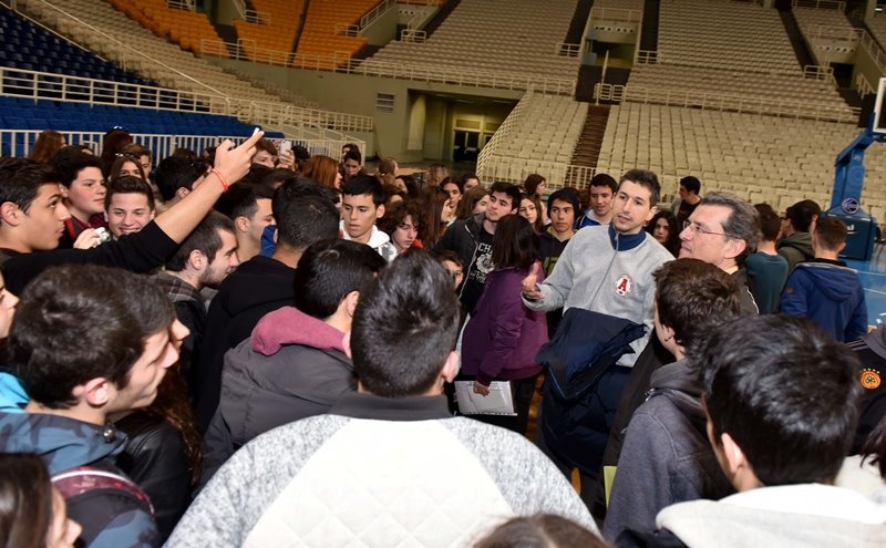 Παναθηναϊκός: Τιμήθηκε από το Γενικό Λύκειο Φιλοθέης ο Διαμαντίδης (photos)