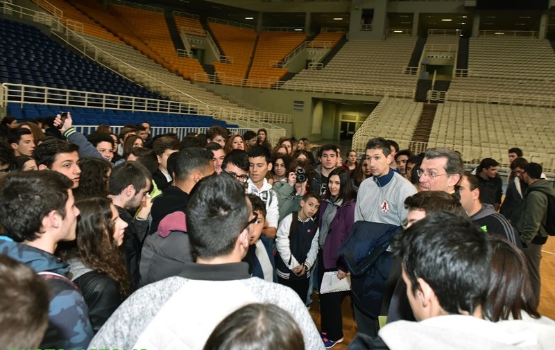 Παναθηναϊκός: Τιμήθηκε από το Γενικό Λύκειο Φιλοθέης ο Διαμαντίδης (photos)