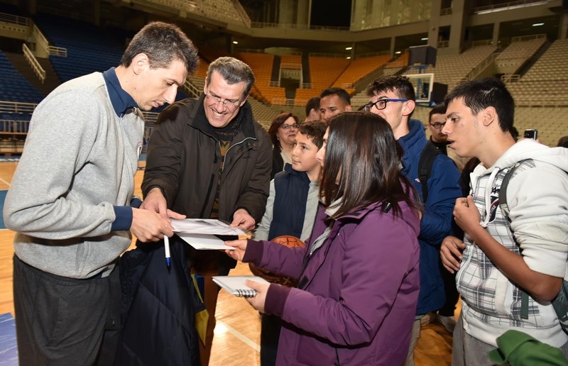 Παναθηναϊκός: Τιμήθηκε από το Γενικό Λύκειο Φιλοθέης ο Διαμαντίδης (photos)