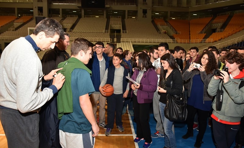 Παναθηναϊκός: Τιμήθηκε από το Γενικό Λύκειο Φιλοθέης ο Διαμαντίδης (photos)
