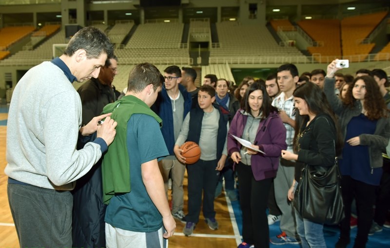 Παναθηναϊκός: Τιμήθηκε από το Γενικό Λύκειο Φιλοθέης ο Διαμαντίδης (photos)