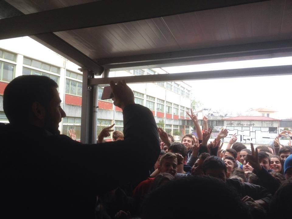 Τρίκαλα BC: Πήγαν σχολείο στη γειτονιά τους (photos)