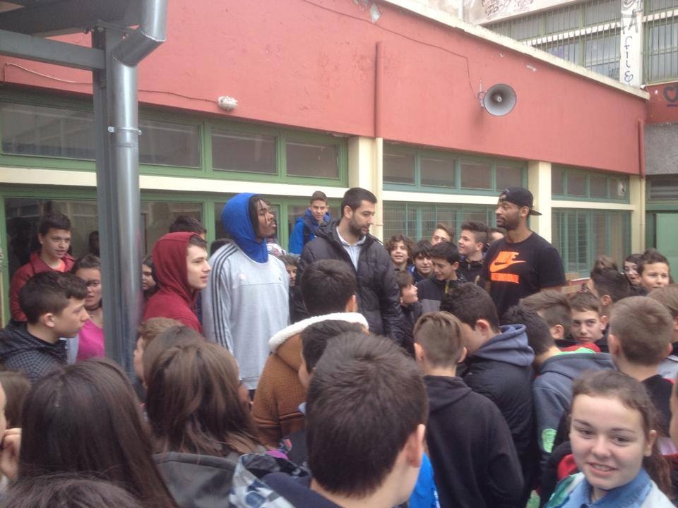 Τρίκαλα BC: Πήγαν σχολείο στη γειτονιά τους (photos)