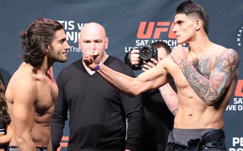 UFC 185: Στα κιλά τους Pettis και Dos Anjos (videos+photos)
