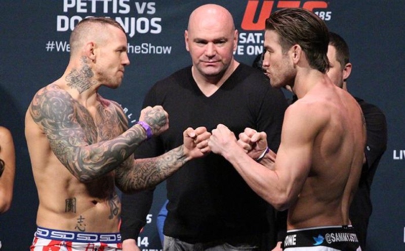 UFC 185: Στα κιλά τους Pettis και Dos Anjos (videos+photos)