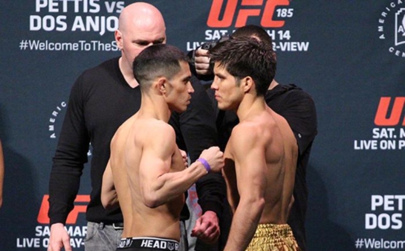UFC 185: Στα κιλά τους Pettis και Dos Anjos (videos+photos)
