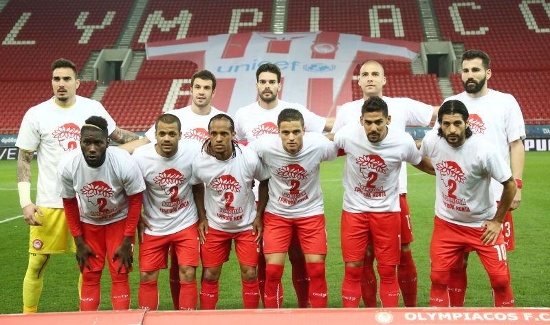 Ολυμπιακός: Δεν ξέχασαν τον Μανιάτη (photos)