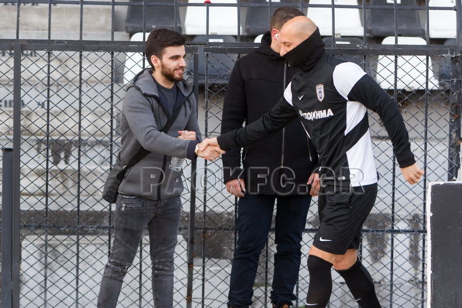 ΠΑΟΚ : Η προπόνηση με Γεωργιάδη (photos+video)
