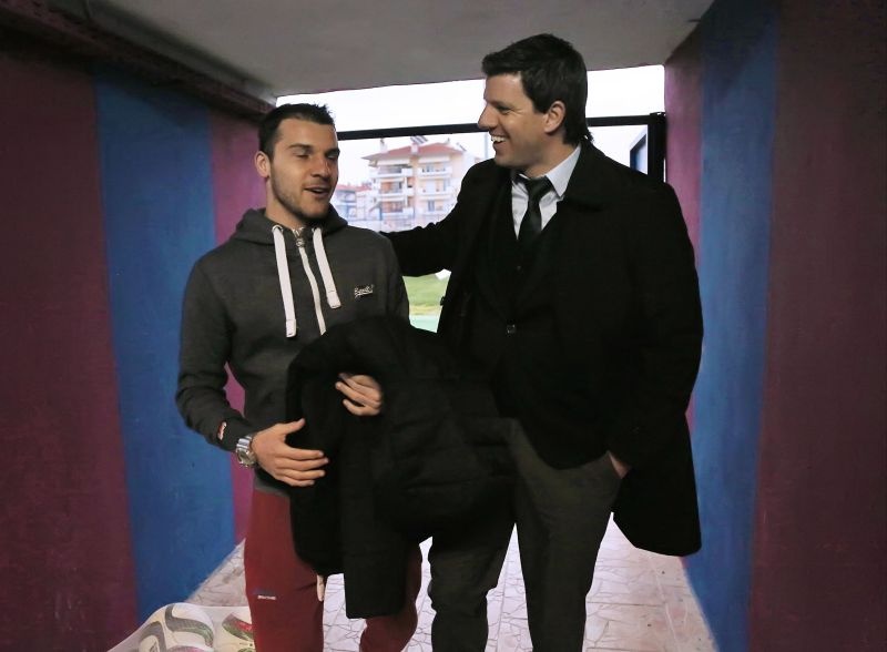 Παναθηναϊκός: Τα είπαν με Καλτσά (photos)