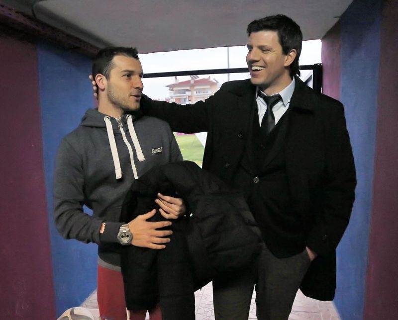 Παναθηναϊκός: Τα είπαν με Καλτσά (photos)