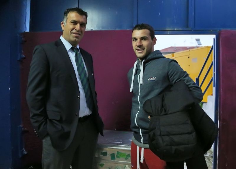 Παναθηναϊκός: Τα είπαν με Καλτσά (photos)