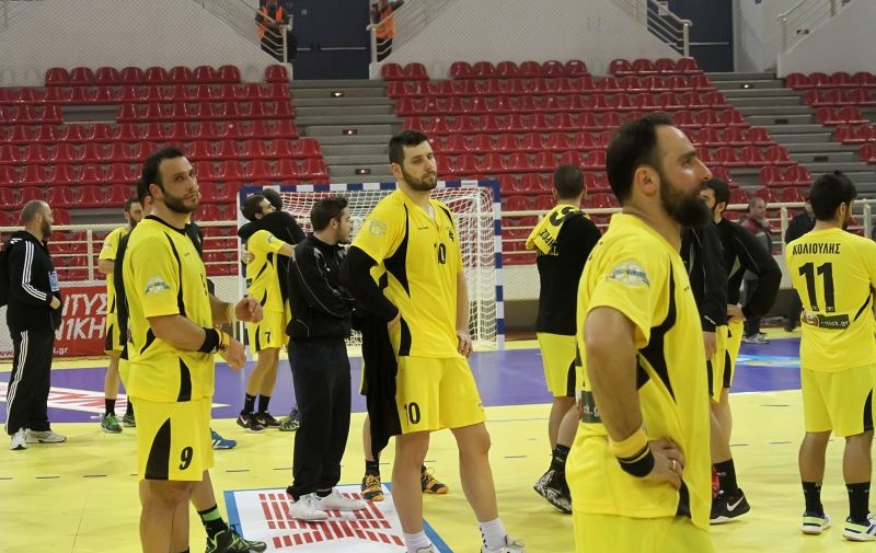 Κύπελλο Χάντμπολ: Απονομή σε άδειο γήπεδο για ΠΑΟΚ (photos)