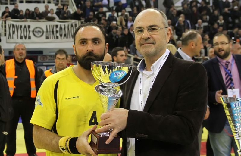 Κύπελλο Χάντμπολ: Απονομή σε άδειο γήπεδο για ΠΑΟΚ (photos)