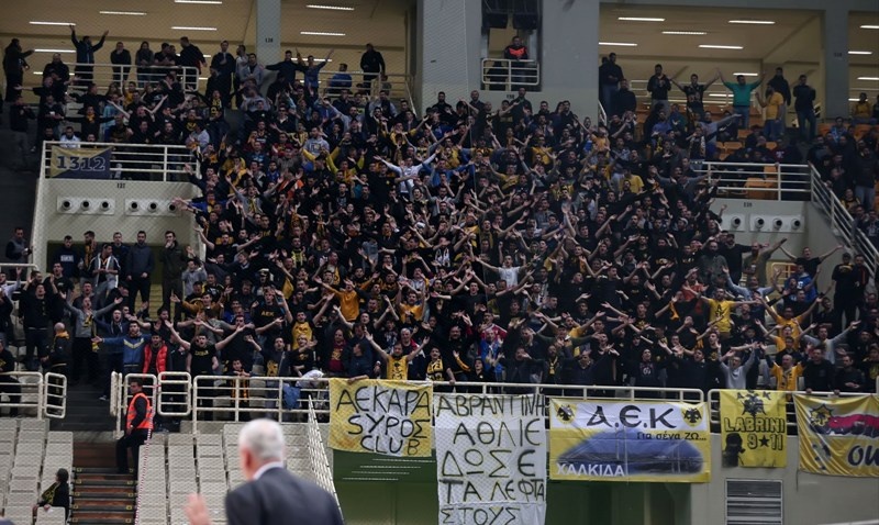 ΑΕΚ: Το… έκαψαν στο ΟΑΚΑ (photos)