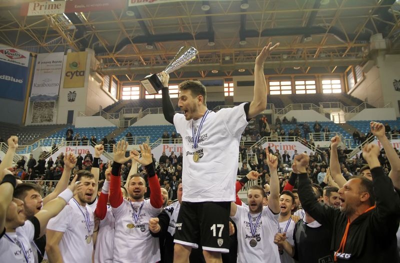 Κύπελλο Χάντμπολ: Απονομή σε άδειο γήπεδο για ΠΑΟΚ (photos)