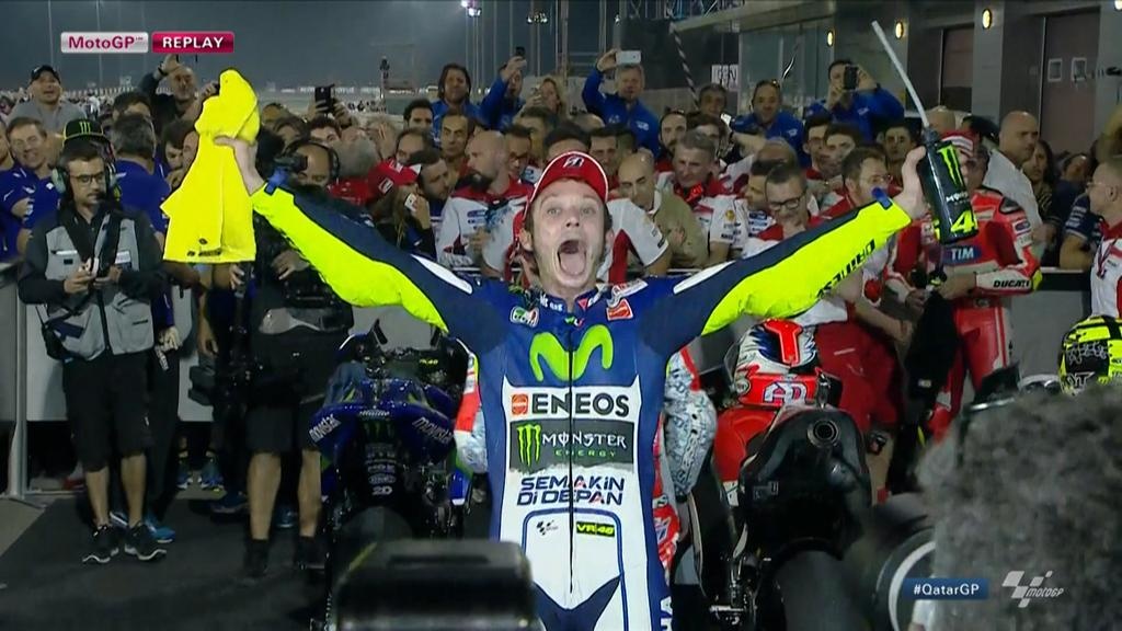 Moto GP: Η «τρελή» νίκη του Ρόσι (photos+videos)