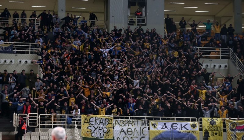ΑΕΚ: Το… έκαψαν στο ΟΑΚΑ (photos)