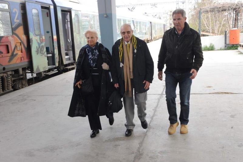 Άρης: Υποδοχή στον παλαιότερο εν ζωή πρόεδρο της ομάδας (photos)