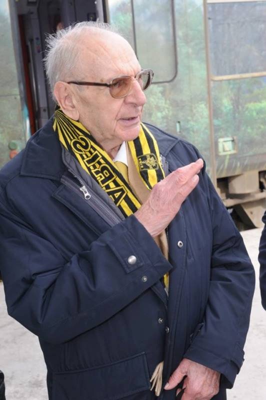 Άρης: Υποδοχή στον παλαιότερο εν ζωή πρόεδρο της ομάδας (photos)