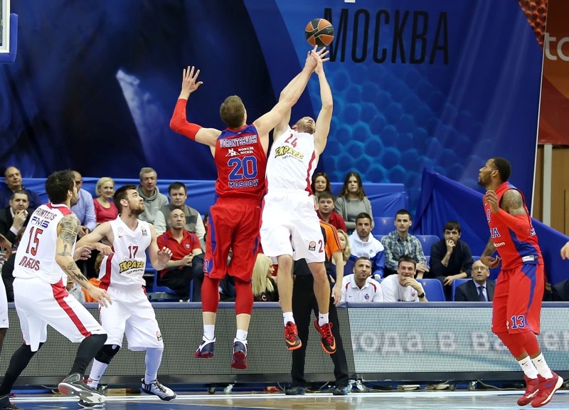 Ευρωλίγκα: ΤΣΣΚΑ Μόσχας - Ολυμπιακός 76-70 (photos)