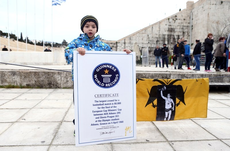 ΑΕΚ: Θύμησες ’68 στο Καλλιμάρμαρο (video+photos)