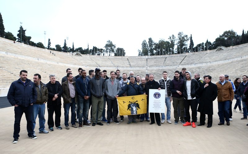 ΑΕΚ: Θύμησες ’68 στο Καλλιμάρμαρο (video+photos)
