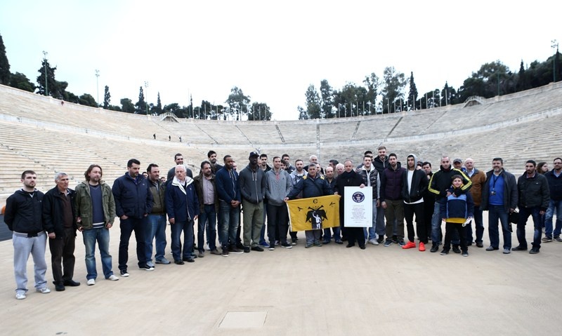 ΑΕΚ: Θύμησες ’68 στο Καλλιμάρμαρο (video+photos)