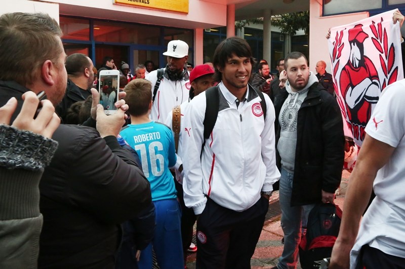 Ολυμπιακός: Υποδοχή και αποθέωση στα Γιάννενα (photos)