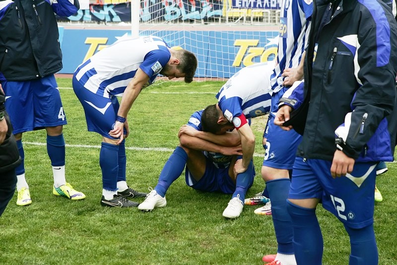 Ηρακλής – Λάρισα: Απαρηγόρητος ο Περόνε (photos)