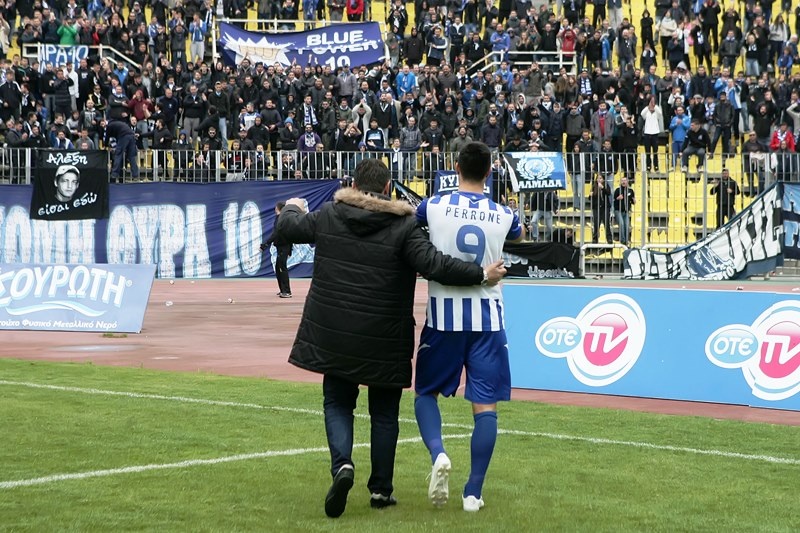 Ηρακλής – Λάρισα: Απαρηγόρητος ο Περόνε (photos)