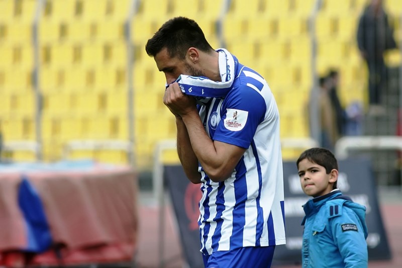 Ηρακλής – Λάρισα: Απαρηγόρητος ο Περόνε (photos)