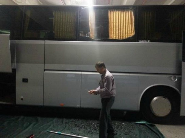 Παρί Σεν Ζερμέν: Έσπασαν το πούλμαν της! (photos)
