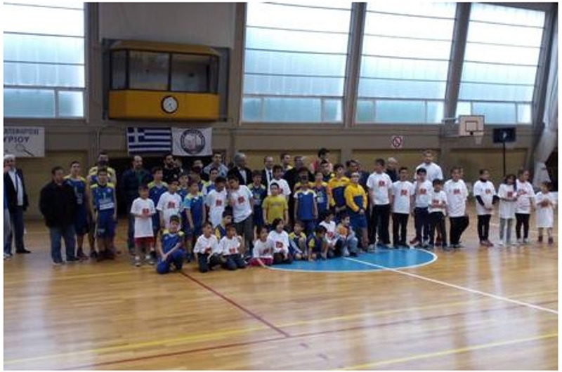 Basket League: Στο Κέντρο Φιλοξενίας Προσφύγων Λαυρίου (photos)