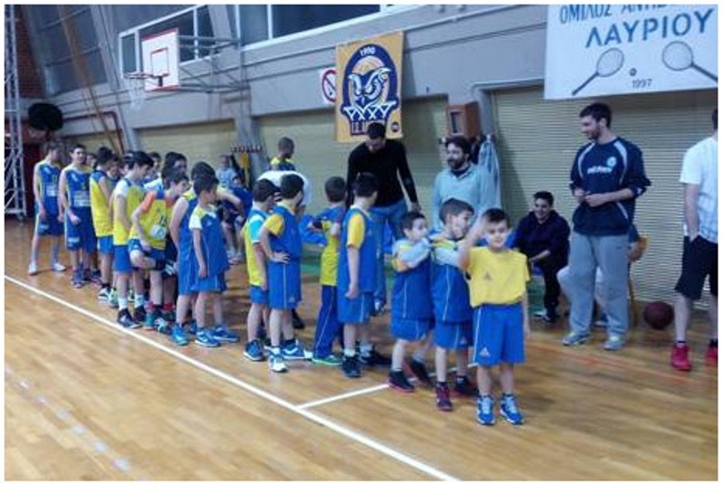 Basket League: Στο Κέντρο Φιλοξενίας Προσφύγων Λαυρίου (photos)