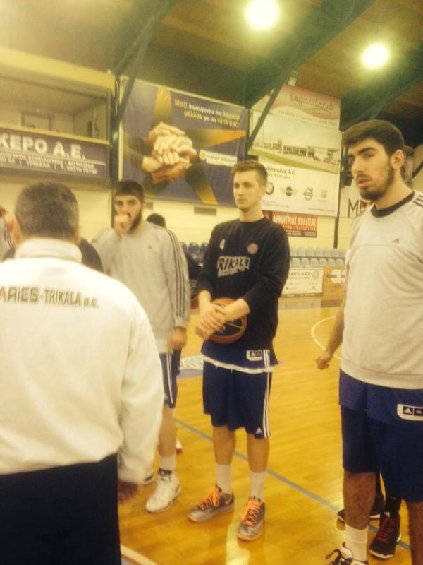 Τρίκαλα BC: Με Λίντγκβιστ η προπόνηση (photos)