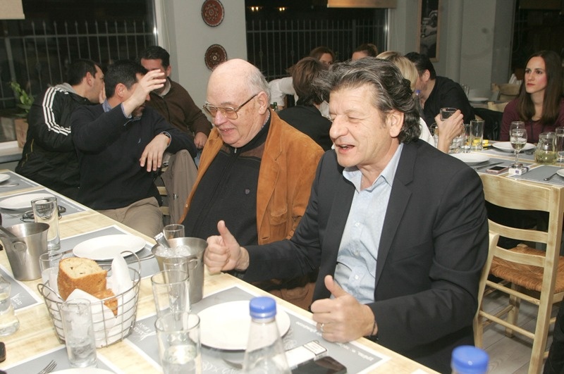 Άρης: Με Παπαϊωάννου και Πλιάκη το δείπνο (photos)