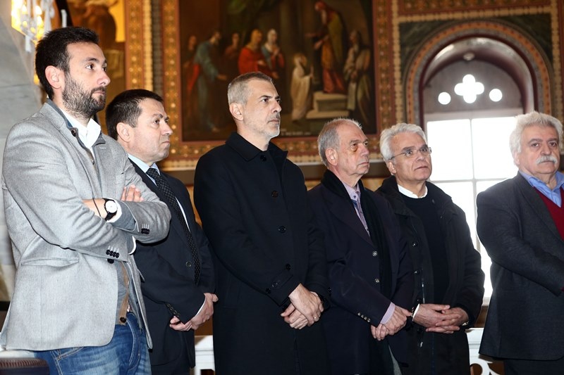 Ολυμπιακός: Συνάντηση Μαρινάκη με τον Μητροπολίτη Πειραιά (photos)