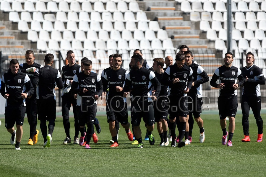 ΠΑΟΚ: Προπόνηση και διήμερο ρεπό (photos)