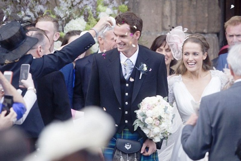 Σκωτσέζικος γάμος για Μάρεϊ (photos+video)