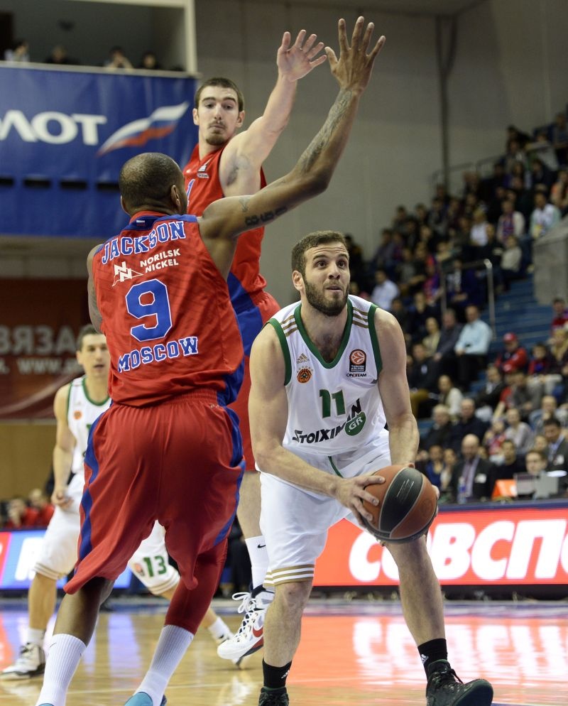 ΤΣΣΚΑ Μόσχας - Παναθηναϊκός 100-80 (photos)