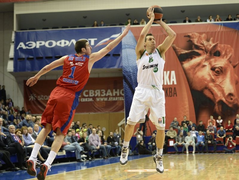 ΤΣΣΚΑ Μόσχας - Παναθηναϊκός 100-80 (photos)