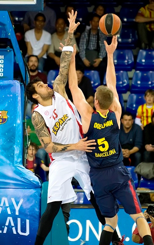 Ευρωλίγκα: Μπαρτσελόνα - Ολυμπιακός 63-76 (photos)