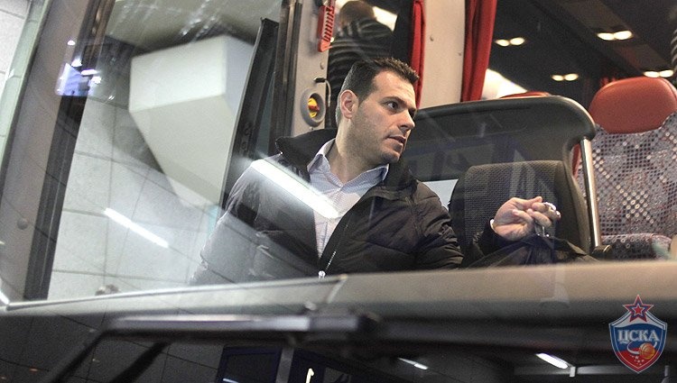 ΤΣΣΚΑ Μόσχας: Η άφιξη στην Αθήνα (photos)