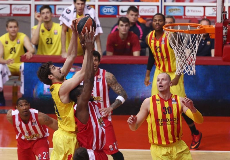 Ευρωλίγκα: Ολυμπιακός - Μπαρτσελόνα 73-71 (photos)