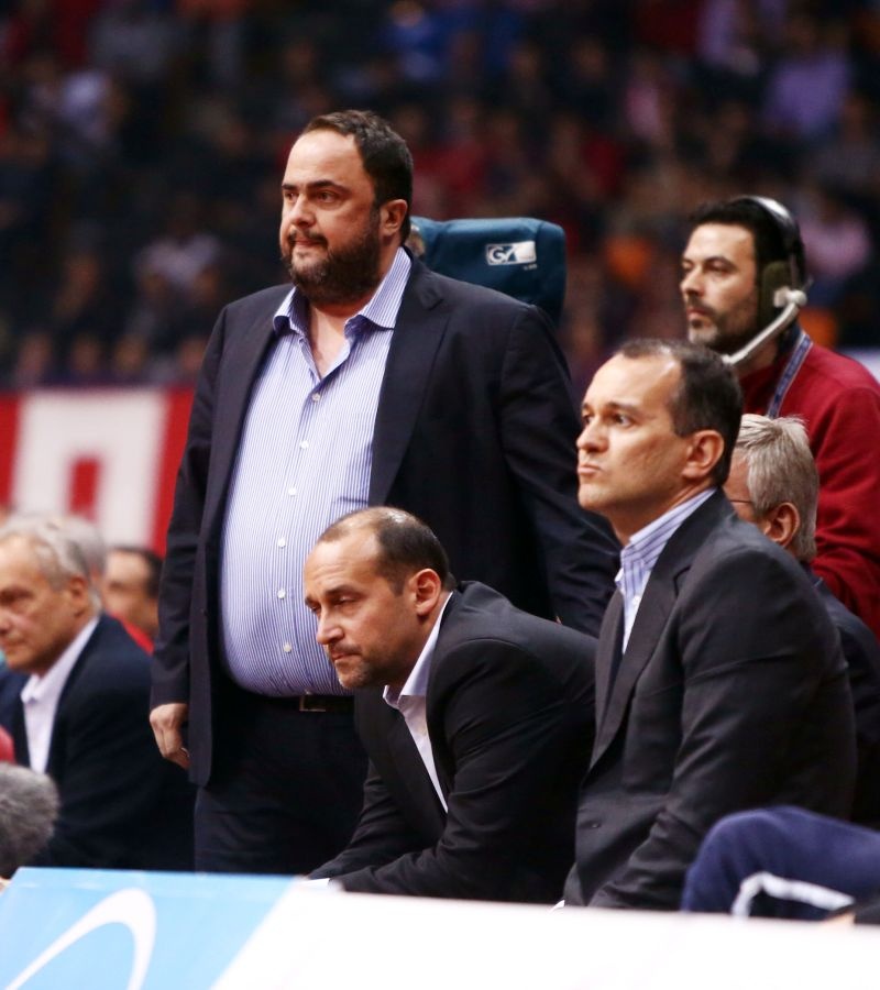 Ολυμπιακός: Στο ΣΕΦ Μαρινάκης, Περέιρα και παίκτες (photos)
