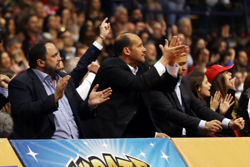 Ολυμπιακός: Στο ΣΕΦ Μαρινάκης, Περέιρα και παίκτες (photos)