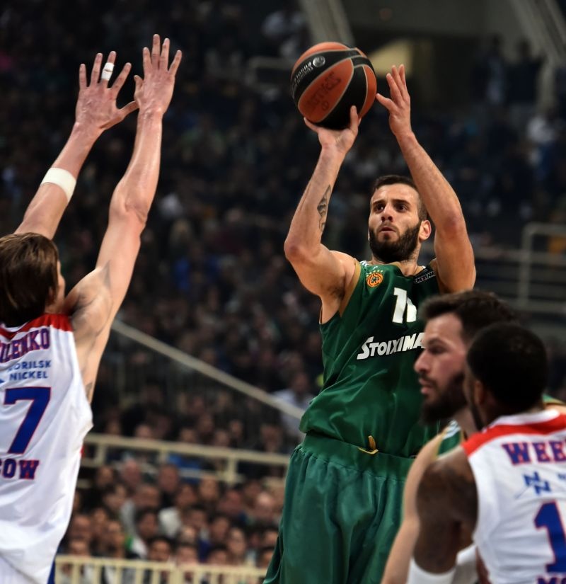 Παναθηναϊκός - ΤΣΣΚΑ Μόσχας 55-74 (photos)